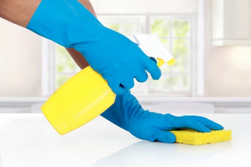Customer complaint review process for carpet cleaning service